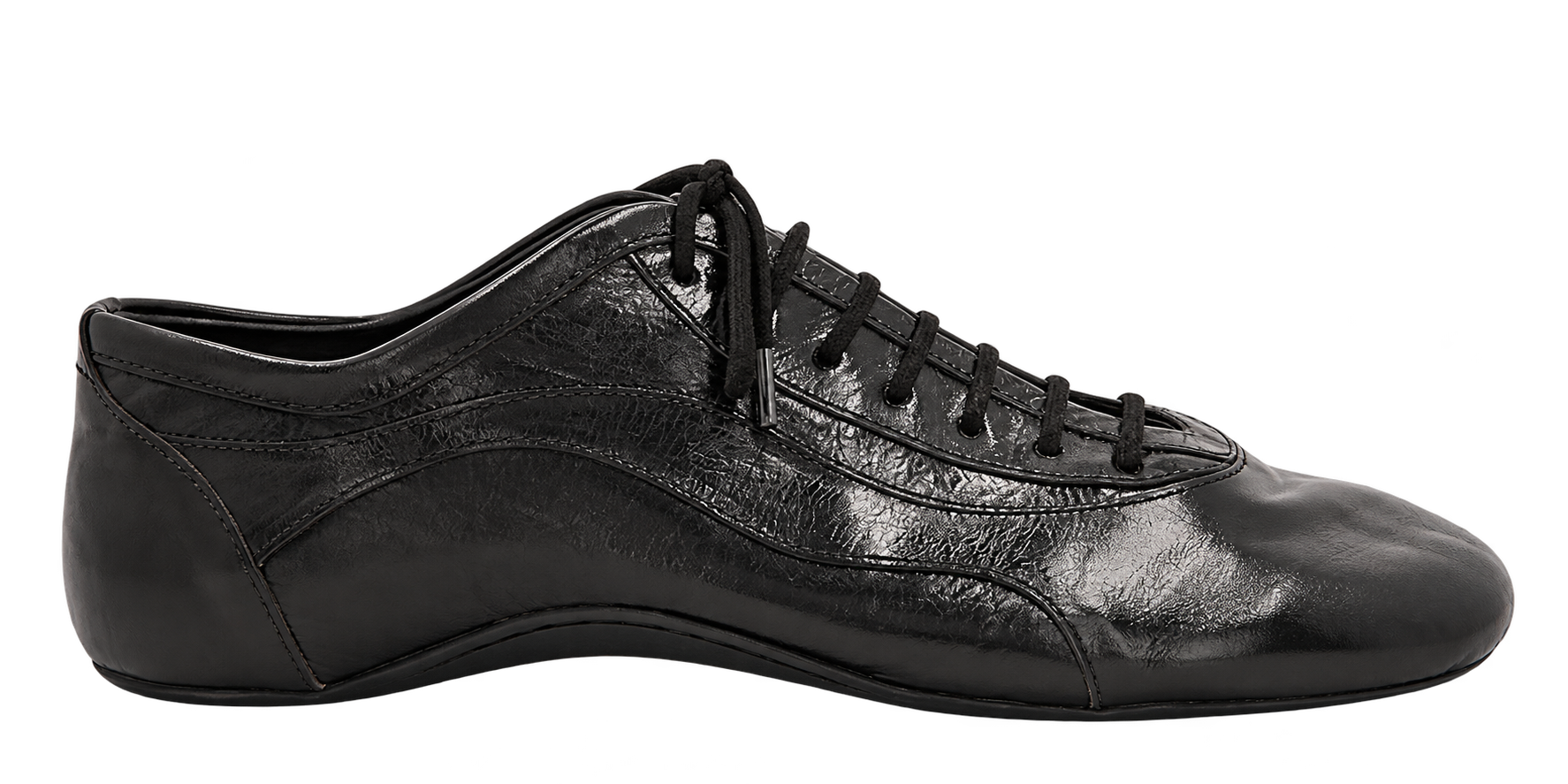 Dries Van Noten Leather Ballerina Sneakers