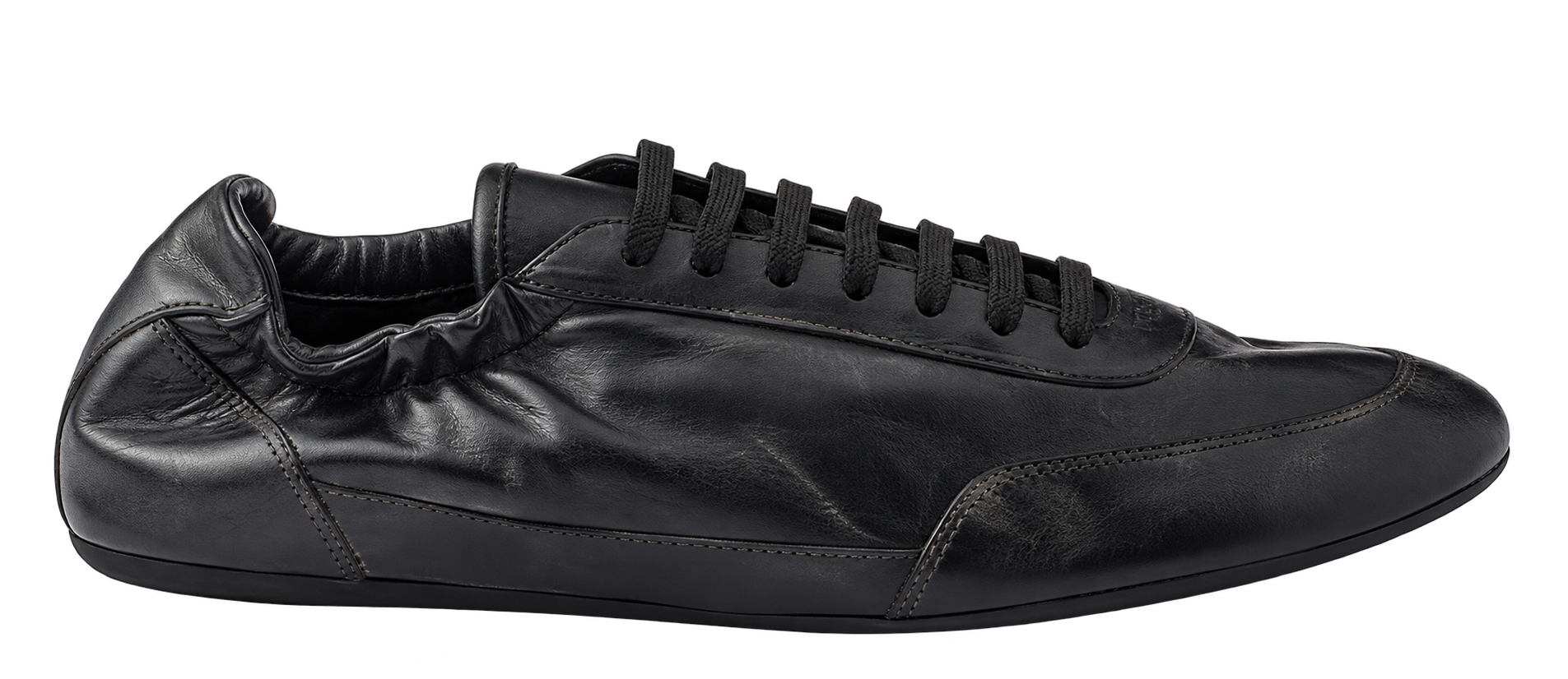 Prada Collapse Leather Sneakers